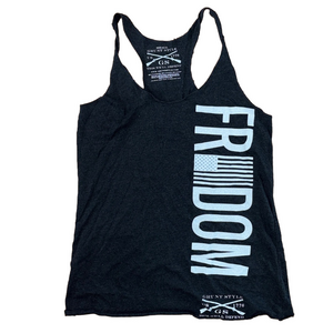 Grunt Style Freedom Racerback Tank Top Size Small